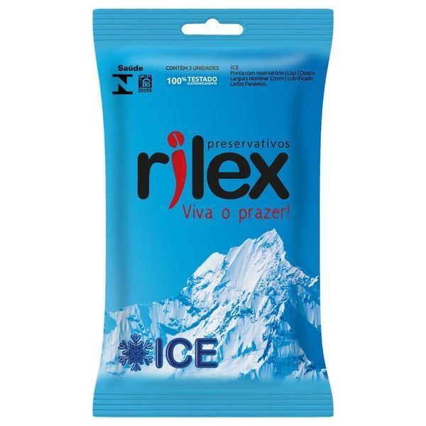 Preservativo Rilex Ice 3 Unidades