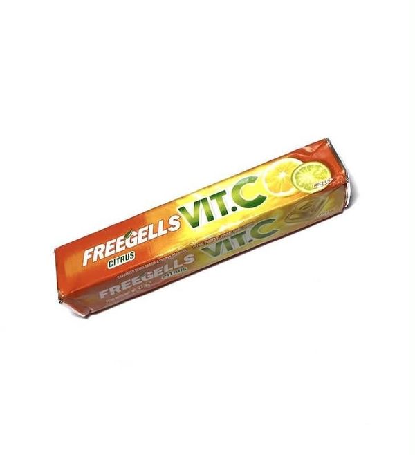 Bala Drops Freegells Drops Vitamina C 27,9g