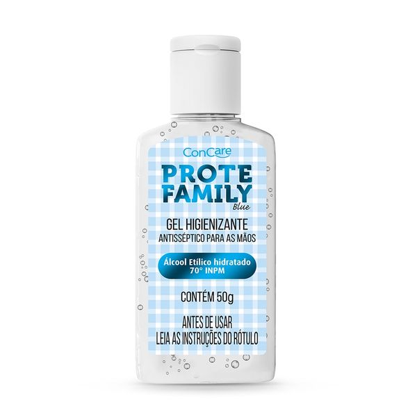 Álcool Gel Protekids Concare Blue Frasco 50g