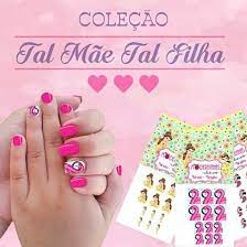 Adesivos para Unhas Moderninhas Tal Mãe Tal Filha