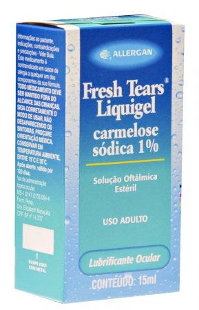 Fresh Tears Gel Colírio Frasco 15ml