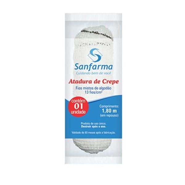 Atadura de Crepom Farma Conde 12cm x 1,2m