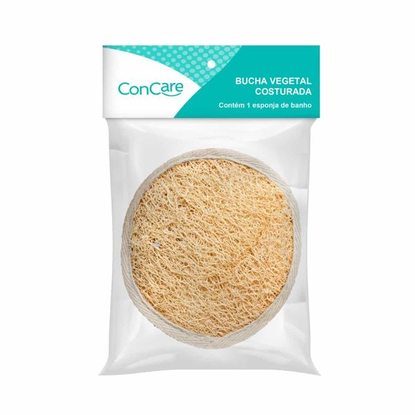 Bucha Vegetal para Banho Concare Vegetal Costurada