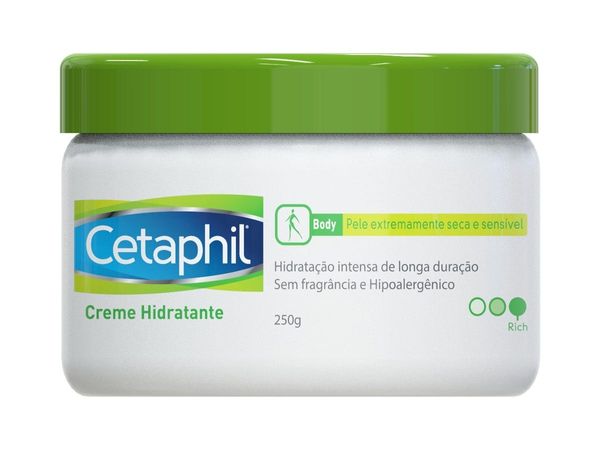 Cetaphil Hidratante Pele Extremamente Seca e Sensível Creme Pote 250g