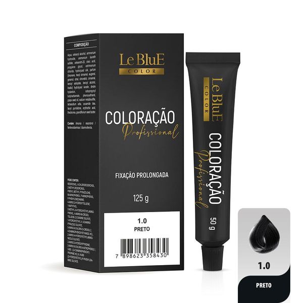 Tintura Le Blue 1.0 Preto