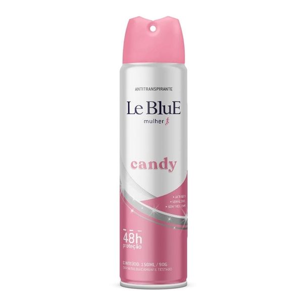 Desodorante Le Blue Aerossol Woman 48h Candy 150ml