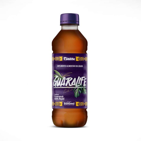 Guaralife Sabor Guaraná com Açaí Frasco 500ml
