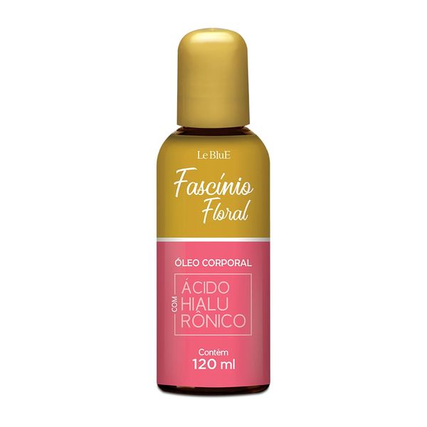 Óleo Corporal Le Blue Fascínio Floral Frasco 120ml
