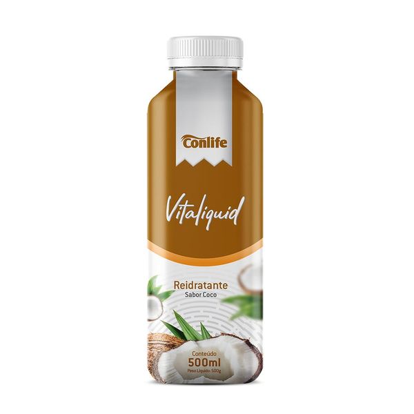 Vitaliquid Sabor Coco Frasco 500ml