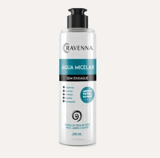 Agua Micelar Ravenna Frasco 200ml