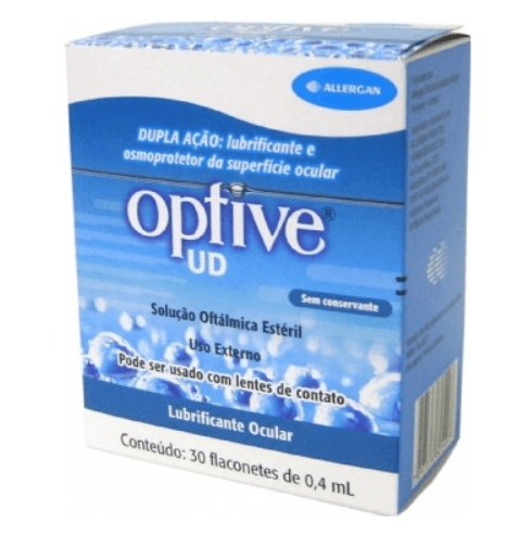 Optive UD Caixa 30 Flaconetes 0,4ml