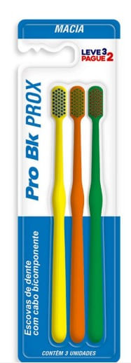 Escova Dental Pro Bk Prox Leve 3 Pague 2 Unidades