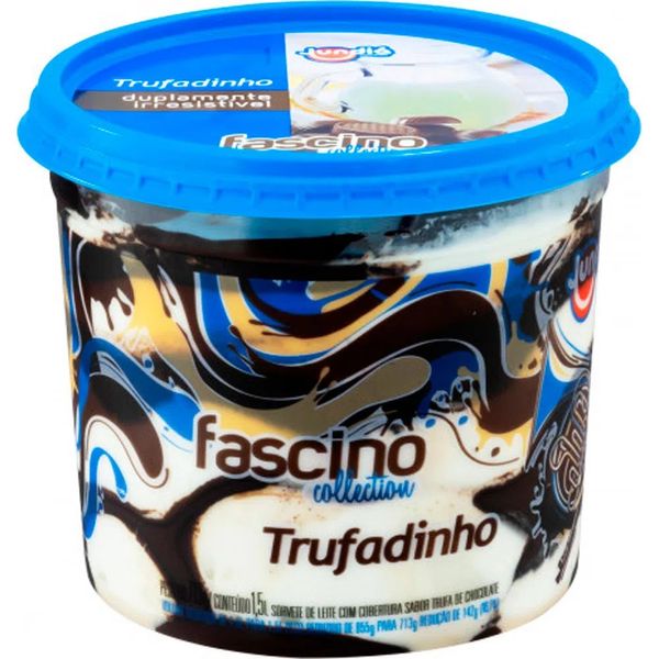 Sorvete Jundiá Fascino Trufadinho 1,5 Litro