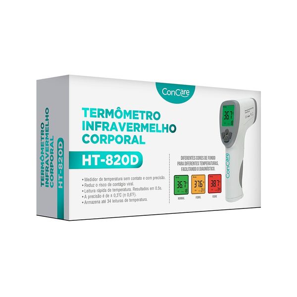 Termômetro Digital Conlife Simerx HT820 Sem Contato