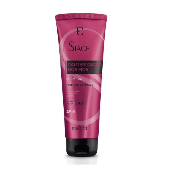 Shampoo Siàge Eudora Cauterização dos Fios Frasco 250ml