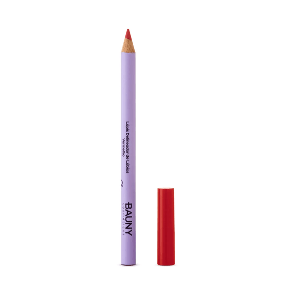 Lápis Delineador Bauny de Lábios Vermelho 1,1g