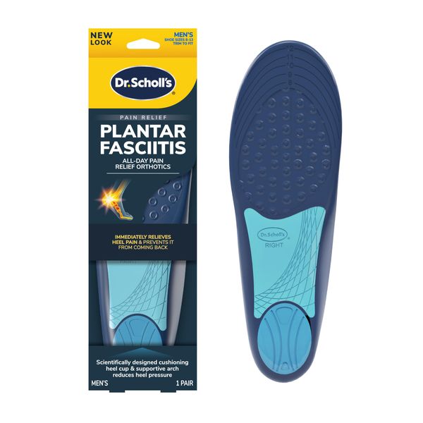 Palmilha Dr Sholl's para Fascite Plantar Masculino Tamanho 40 a 45