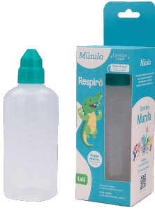 Respirô Garrafa para Lavagem Nasal Munila 220ml