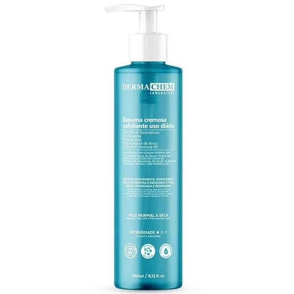 Espuma Cremosa Esfoliante Dermachem 240ml