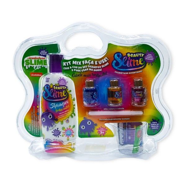 Kit Faça e Use Slime Beauty Shampoo 200ml