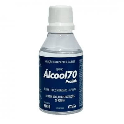 Álcool 70% Prolink Antisséptico 50ml