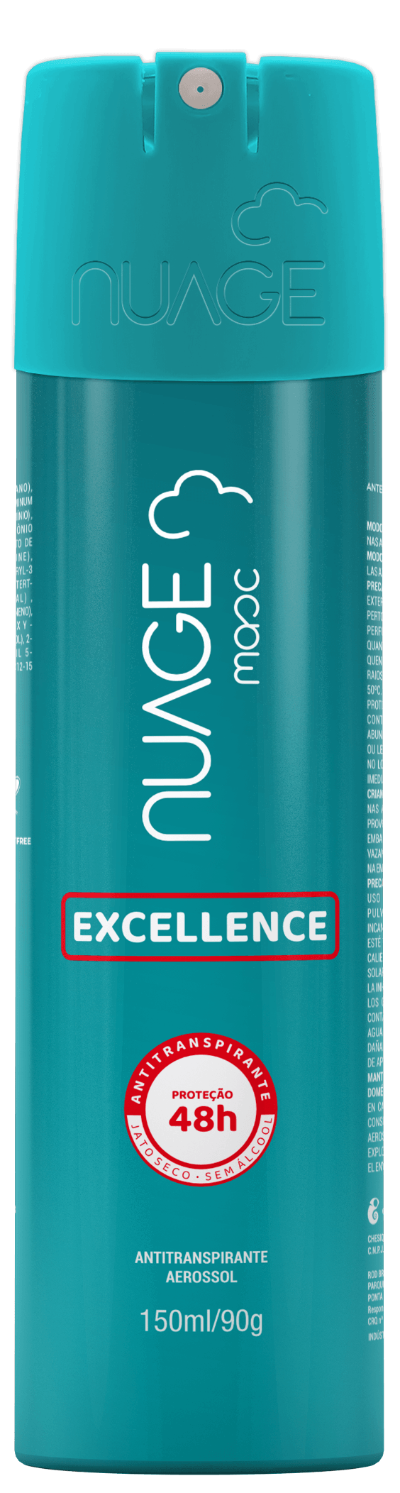 Desodorante Nuage Masc Aerossol Excellence 150ml