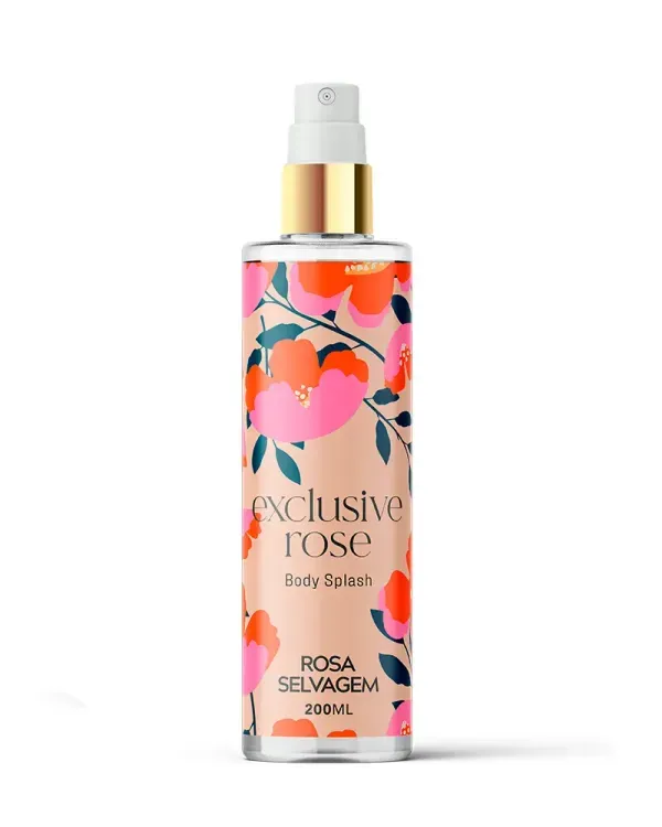 Body Splash Exlsuive Rosé Rosa Selvagem 200ml