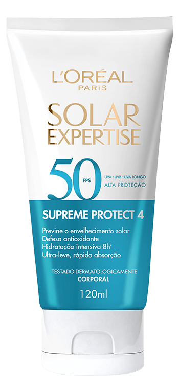 Protetor Solar L'Oréal Solar Expertise FPS50 Supreme Protect 4 120ml