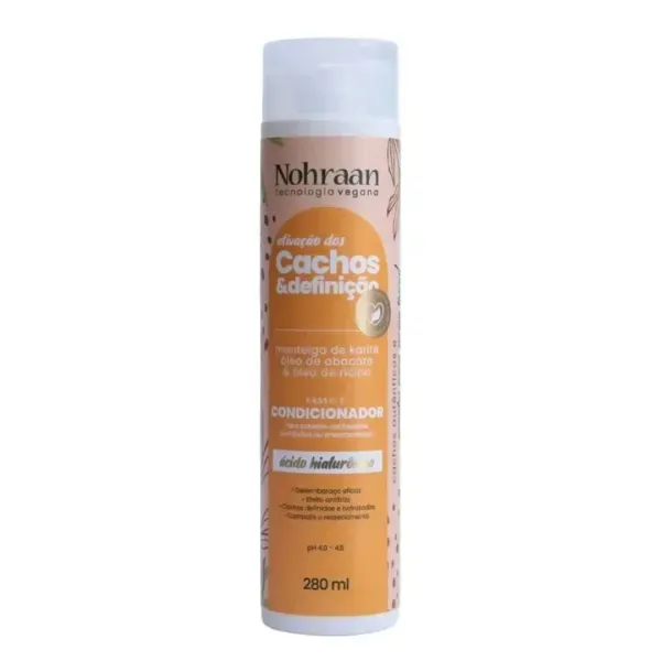 Condicionador Nohraan Cachos Frasco 280ml