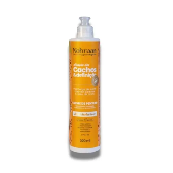 Creme para Pentear Nohraan Cachos Frasco 300g