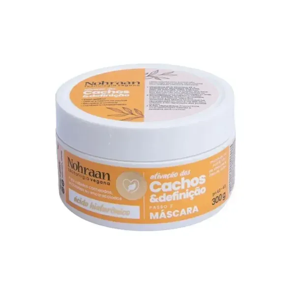 Máscara de Tratamento Nohraan para Cachos Pote 300g