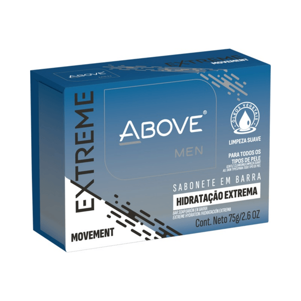 Sabonete Barra Above Men Extreme Movement 75g