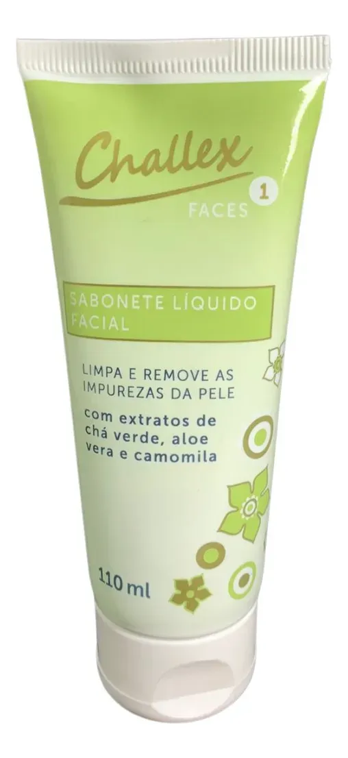 Sabonete Liquido Facial Challex Cha Verde 110ml