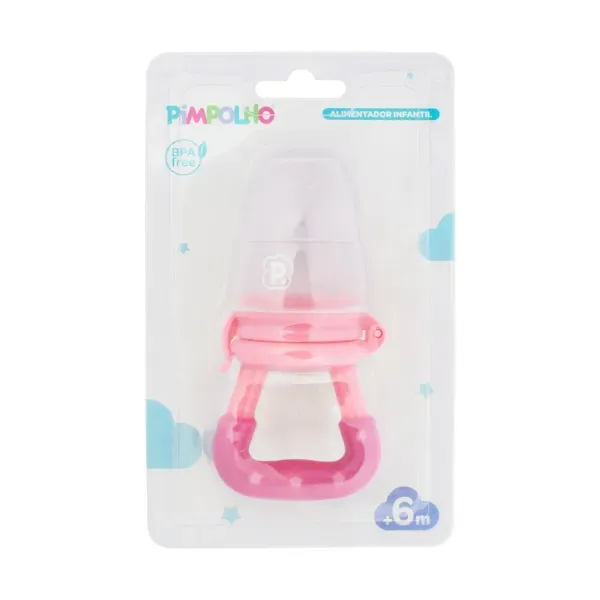 Alimentador Pimpolho Silicone Tamanho 6 Rosa