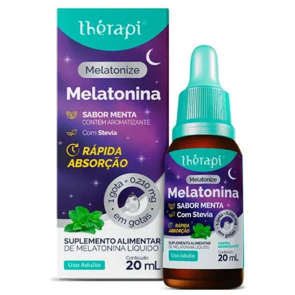 Thérapi Melatonina Melatonize Gotas Menta 20ml