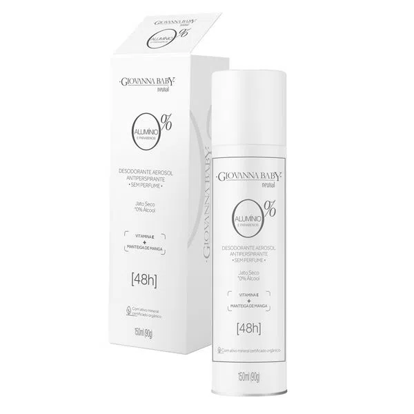 Desodorante Giovanna Baby Aerossol Z Feminino 150ml S.Per