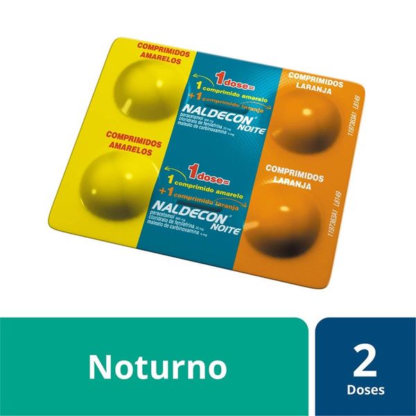 Naldecon Noite Blíster 4 Comprimidos