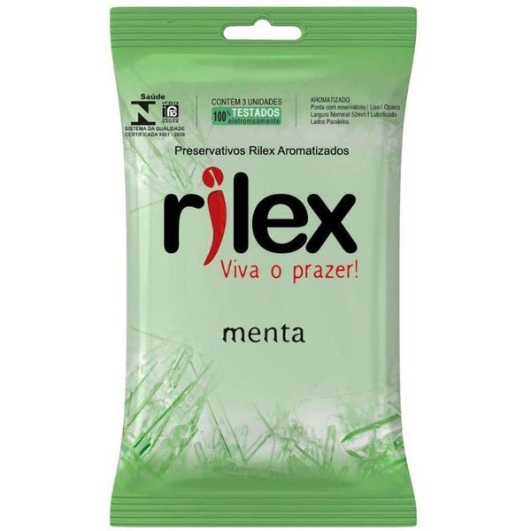 Preservativo Rilex Menta 3 Unidades