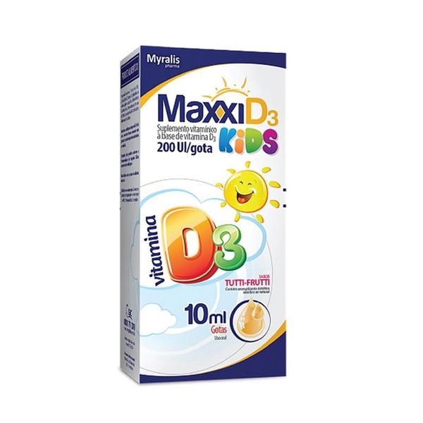 Maxxi D3 Gotas Frasco 10ml