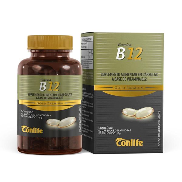 Vitamina B12 MCG Pote 60 Cápsulas