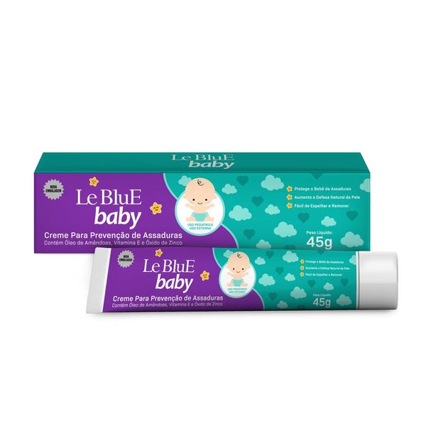 Le Blue Creme para Prevenção de Assaduras 45g