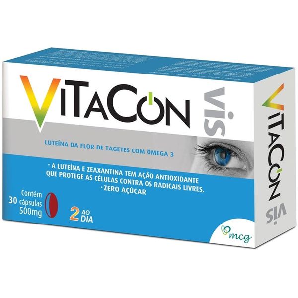 Vitacon Vis Caixa 500mg 30 Cápsulas