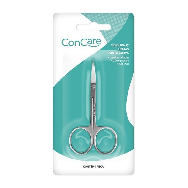 Tesoura para Unhas Concare Curva