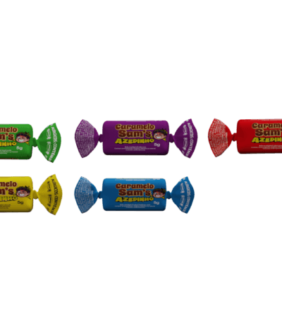 Bala Caramelo Sam's Azedinho Caixa 45g