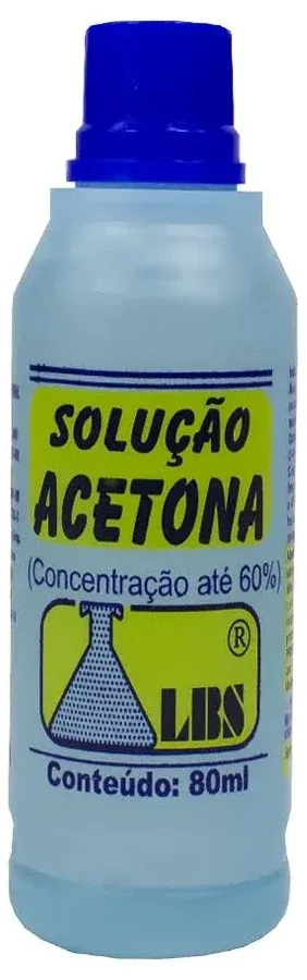 Removedor de Esmalte LBS Acetona 80ml