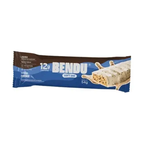Bendu Soft Bar Suplemento Alimentar em Barra Cookies 54g