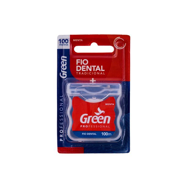 Fio Dental Green Tradicional Menta 100m