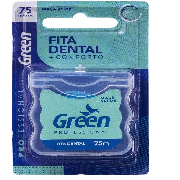 Fita Dental Green Maça Verde 75m